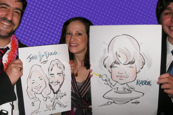 Monster-Bar-Mitzvah-Caricaturist