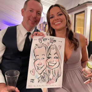 Wedding Caricatures Montgomery County