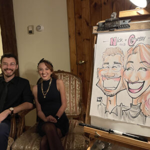 Wedding Caricature in Barto, PA