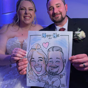 Wedding Caricaturist in Northern New Jersey